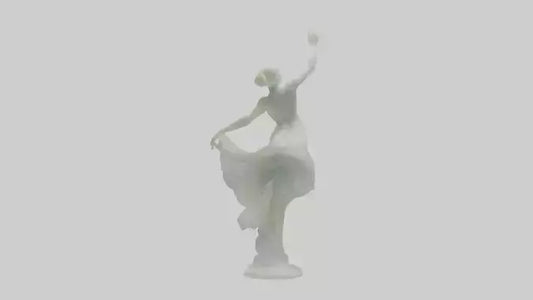 3D model Resin sculpture model VR / AR / low-poly