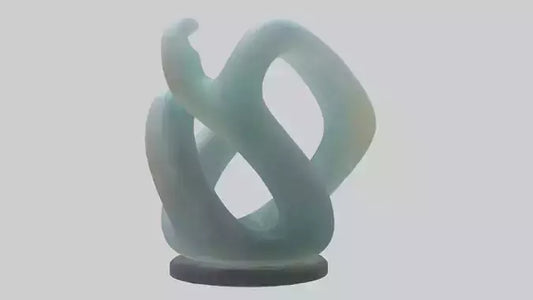 3D model Resin tabletop sculpture model VR / AR / low-poly