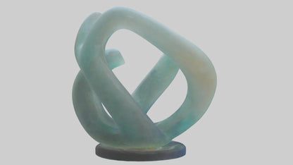 3D model Resin tabletop sculpture model VR / AR / low-poly