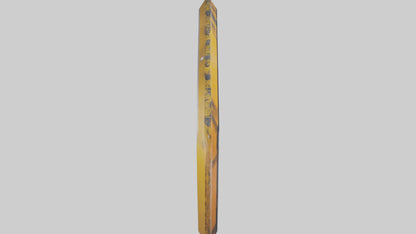 Restricted Use Caution Sign model VR / AR / low-poly