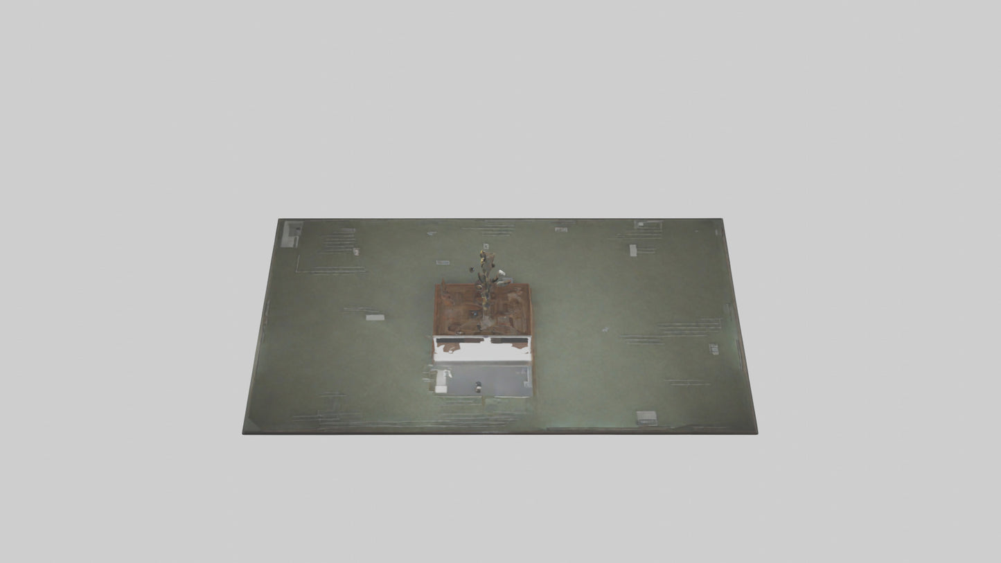 3D model Retreat Room VR / AR / low-poly