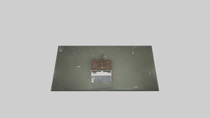 3D model Retreat Room VR / AR / low-poly