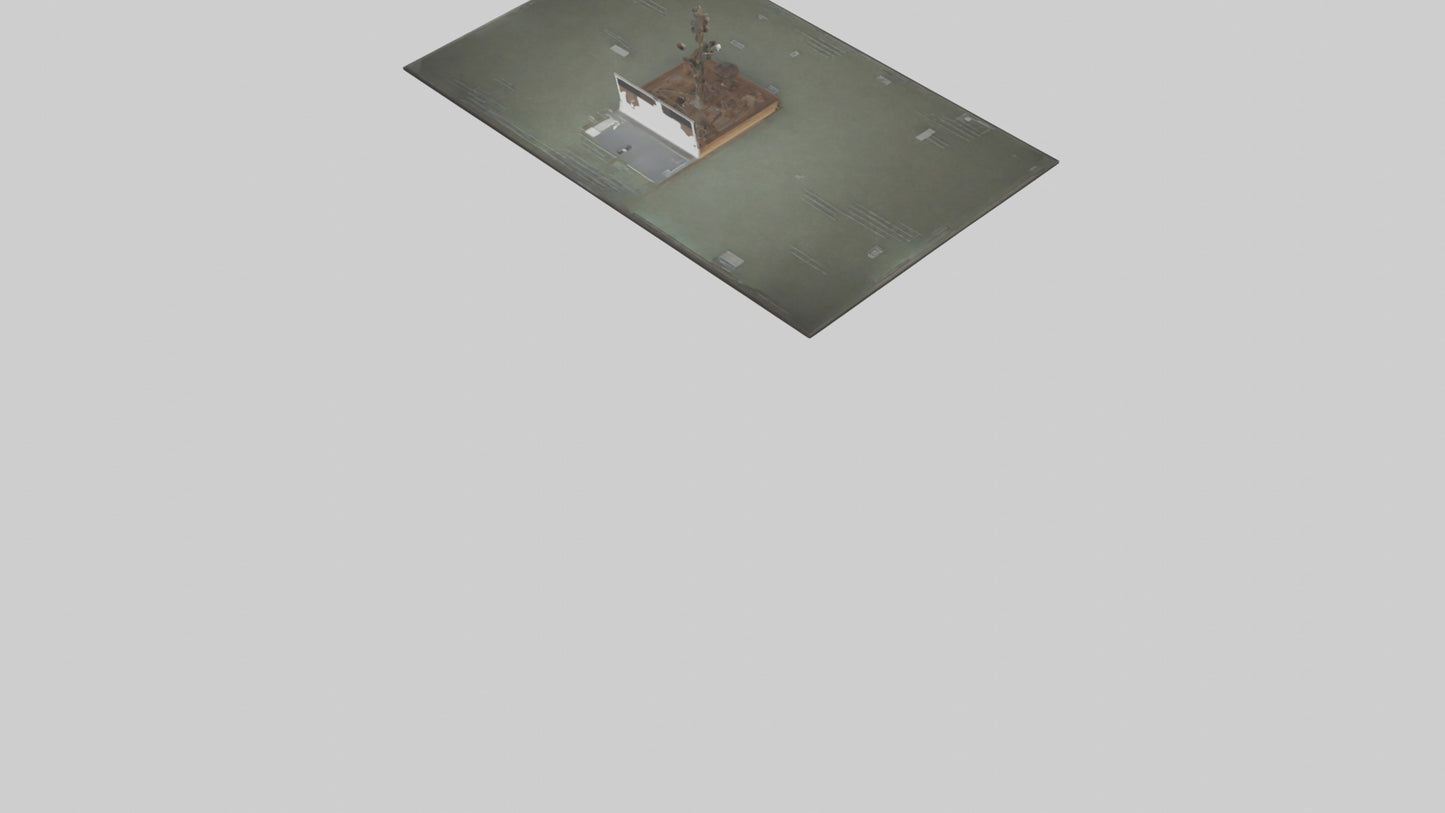 3D model Retreat Room VR / AR / low-poly