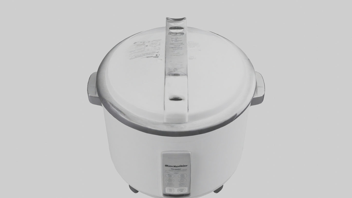 3D model Rice cooker model VR / AR / low-poly