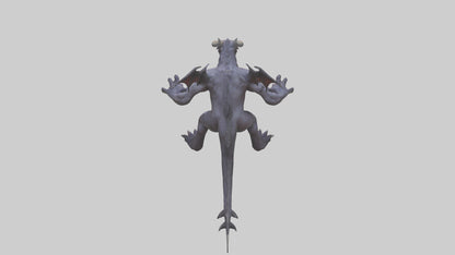 3D model Roaming Demon Beast model VR / AR / low-poly