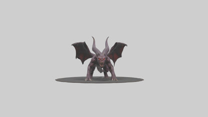 3D model Roaming Demon Beast model VR / AR / low-poly