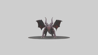 3D model Roaming Demon Beast model VR / AR / low-poly