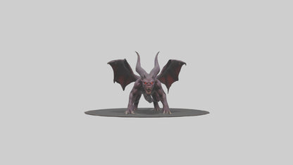 3D model Roaming Demon Beast model VR / AR / low-poly