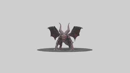 3D model Roaming Demon Beast model VR / AR / low-poly