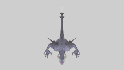 3D model Roaming Demon Beast model VR / AR / low-poly