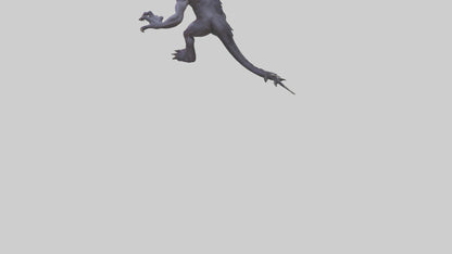 3D model Roaming Demon Beast model VR / AR / low-poly