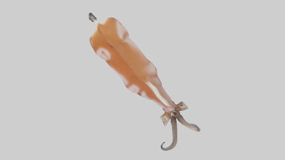 3D model Roan Antelope grazing model VR / AR / low-poly