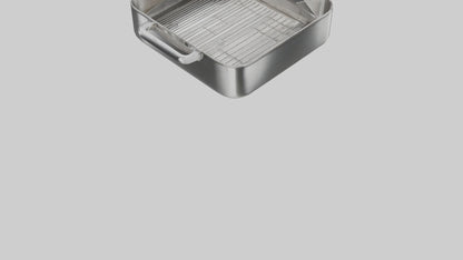 3D model Roasting Pan model VR / AR / low-poly