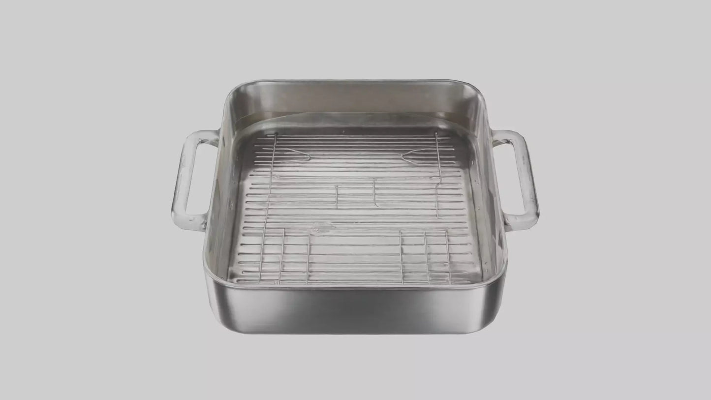 3D model Roasting Pan model VR / AR / low-poly