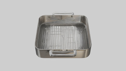 3D model Roasting Pan model VR / AR / low-poly