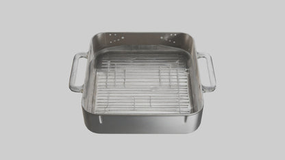 3D model Roasting Pan model VR / AR / low-poly