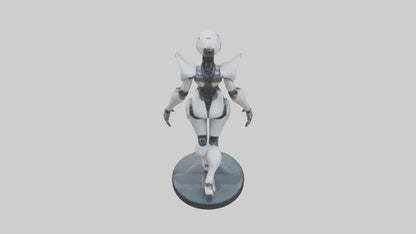 3D model RoboPilot statue model VR / AR / low-poly
