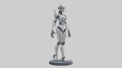 3D model RoboPilot statue model VR / AR / low-poly