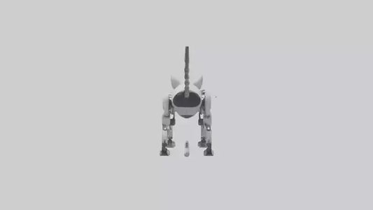 Robot version of a robot cat model 3D model