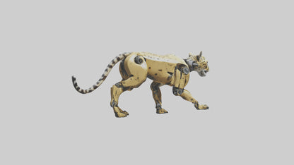Robot version of a robot cheetah model 3D model