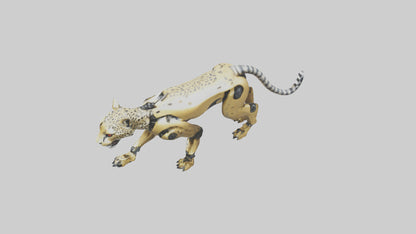 Robot version of a robot cheetah model 3D model