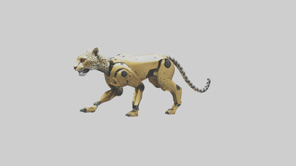 Robot version of a robot cheetah model 3D model