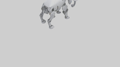 Robot version of a robot elephant model 3D model