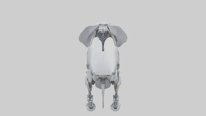 Robot version of a robot elephant model 3D model