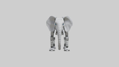 Robot version of a robot elephant model 3D model