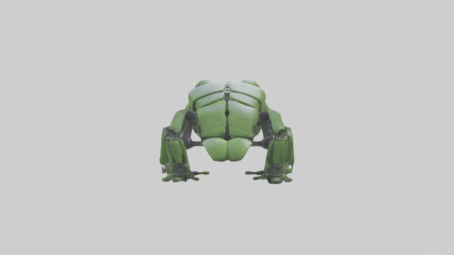 Robot version of a robot frog model 3D model