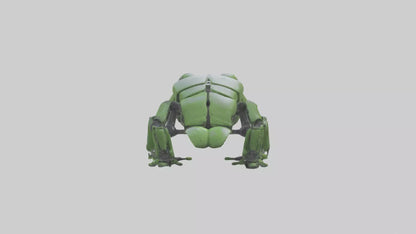 Robot version of a robot frog model 3D model