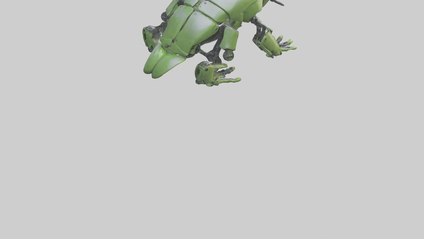 Robot version of a robot frog model 3D model