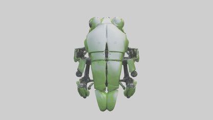 Robot version of a robot frog model 3D model