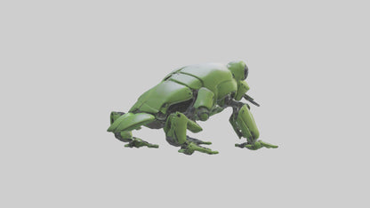 Robot version of a robot frog model 3D model