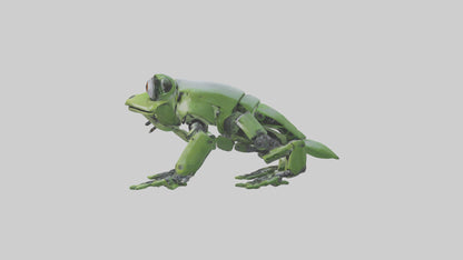 Robot version of a robot frog model 3D model