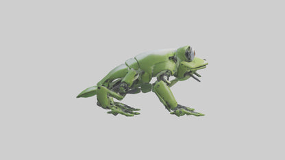 Robot version of a robot frog model 3D model