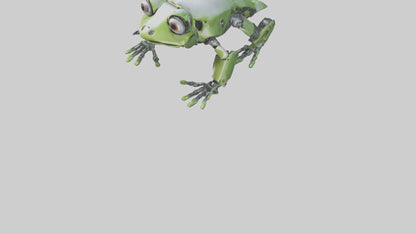 Robot version of a robot frog model 3D model