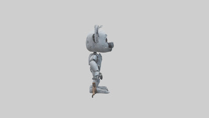 Robot version of a robot koala model 3D model