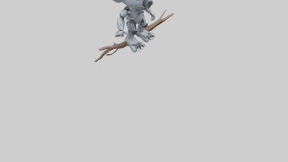 Robot version of a robot koala model 3D model