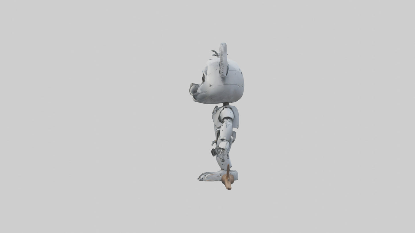 Robot version of a robot koala model 3D model