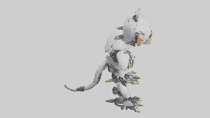 3D model Robot version of a robot monkey model VR / AR / low-poly