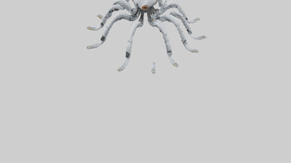 3D model Robot version of a robot squid model VR / AR / low-poly