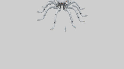 3D model Robot version of a robot squid model VR / AR / low-poly