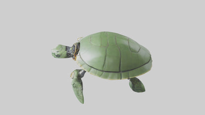 3D model Robot version of a sea turtle model VR / AR / low-poly