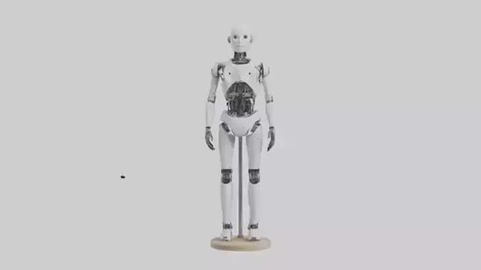 3D model Robot version of a tailor model VR / AR / low-poly