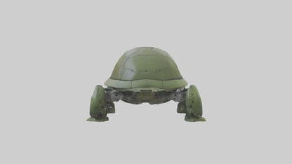 3D model Robot version of a turtle model VR / AR / low-poly