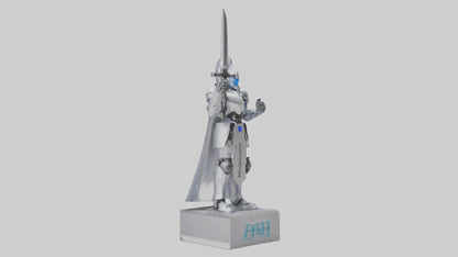 Robotic Knight statue model 3D model
