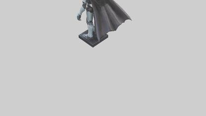 3D model RoboWarlock statue model VR / AR / low-poly