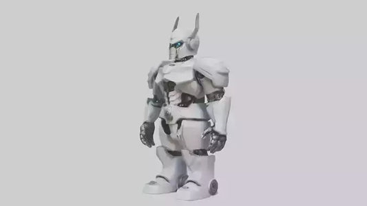 RoboWarrior statue model VR / AR / low-poly