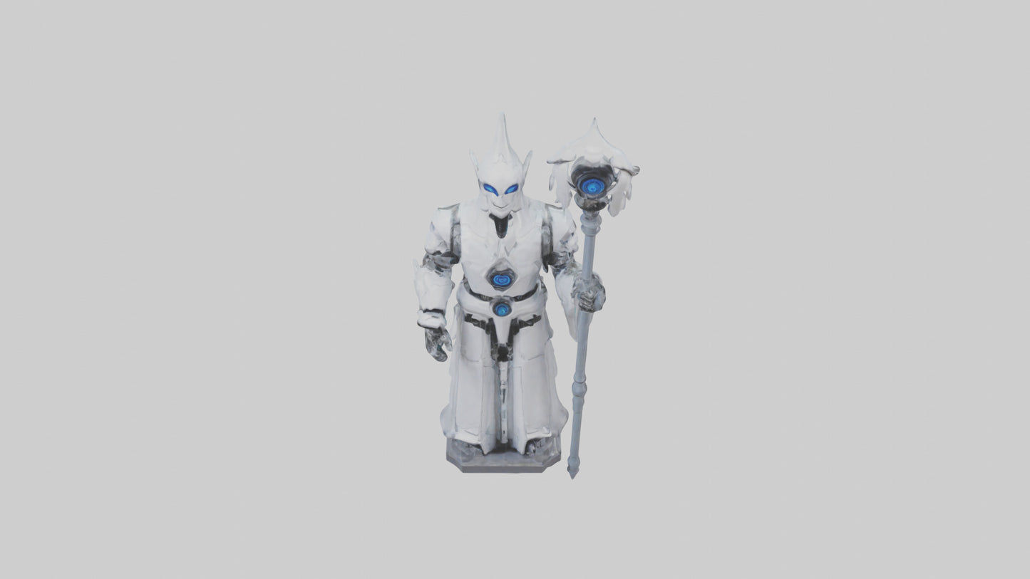 RoboWizard statue model 3D model